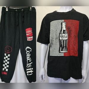 Coca-Cola Aeropostale Matching Tee & Joggers Set